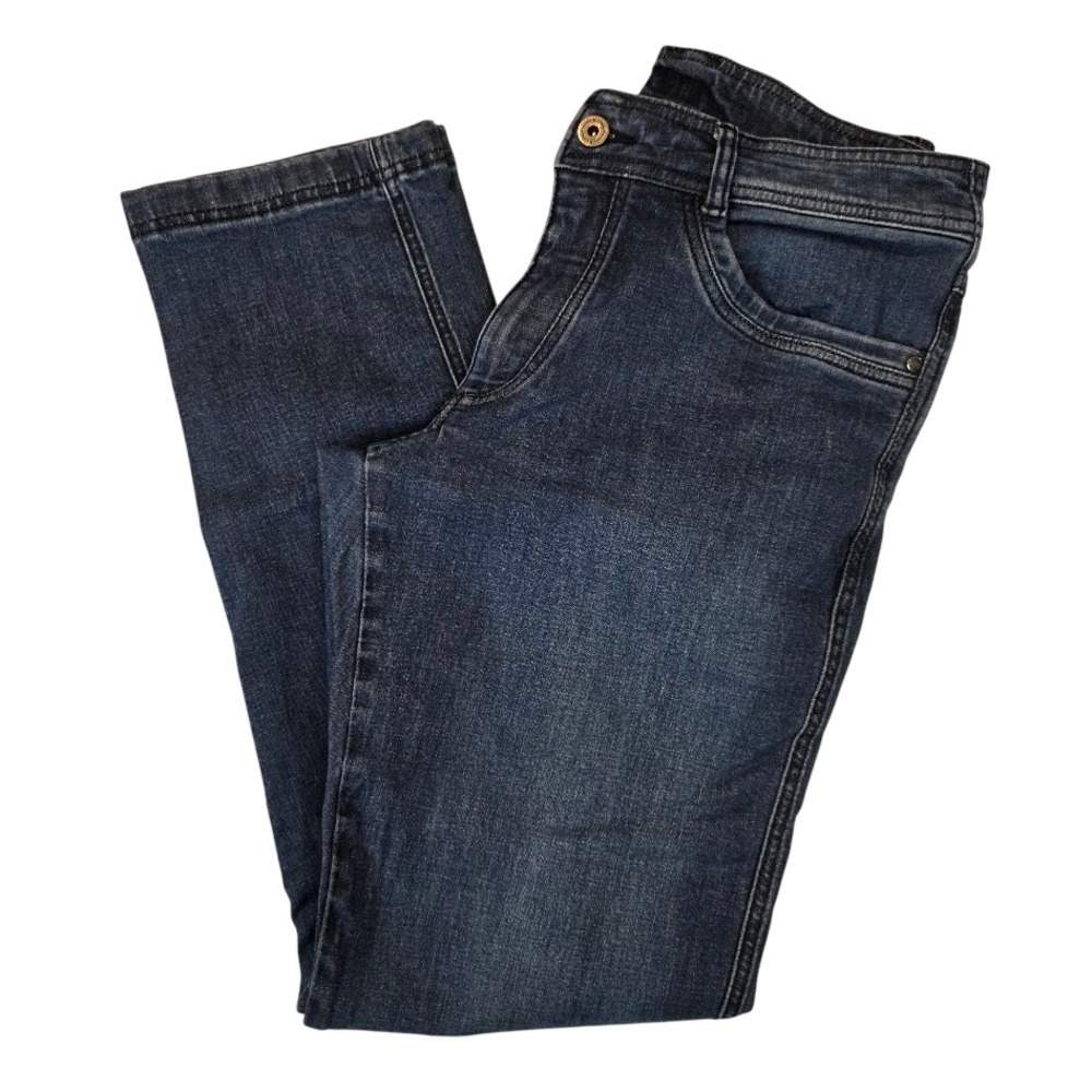 Kühl Mens 34x34 (33x32.5) Klassic Jeans Dark Indigo Blue 5200 Straight Leg